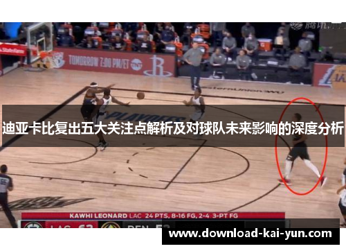 迪亚卡比复出五大关注点解析及对球队未来影响的深度分析